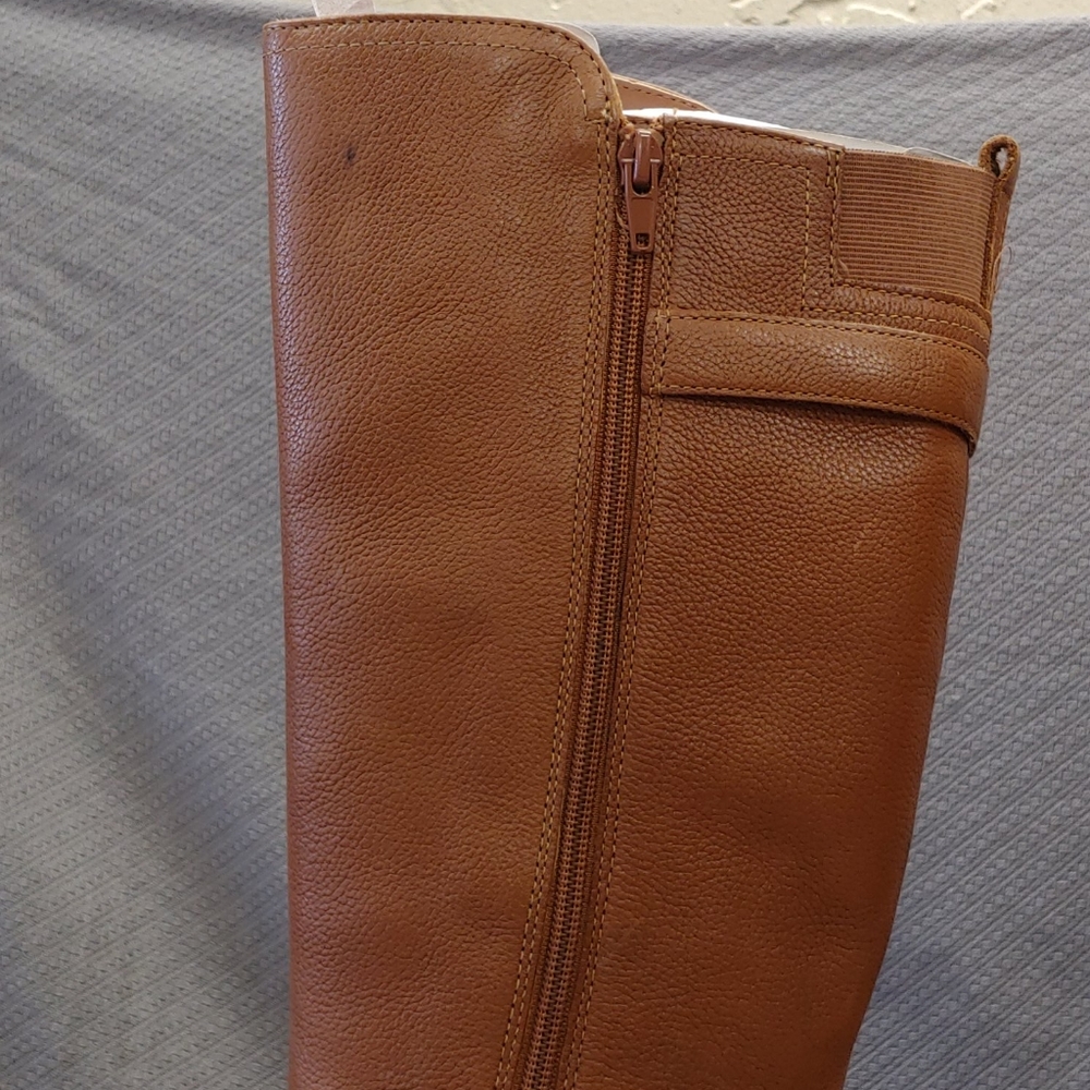 Naturalizer Jordan Leather Boot Banana Bread-12 - Picture 12 of 16